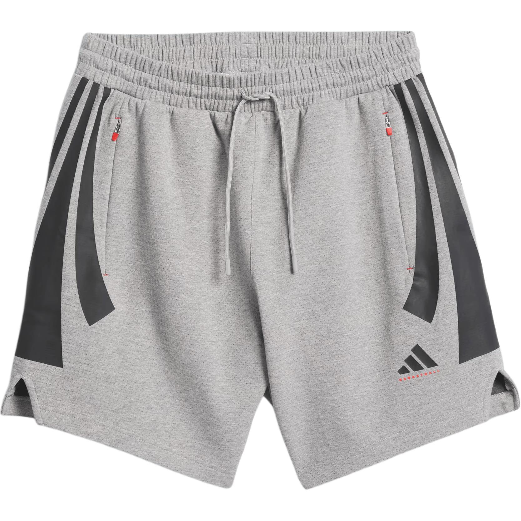 Бесплатная доставка с баскетбольными шортами AdiClub Spacer унисекс Adidas, серый — фото 2