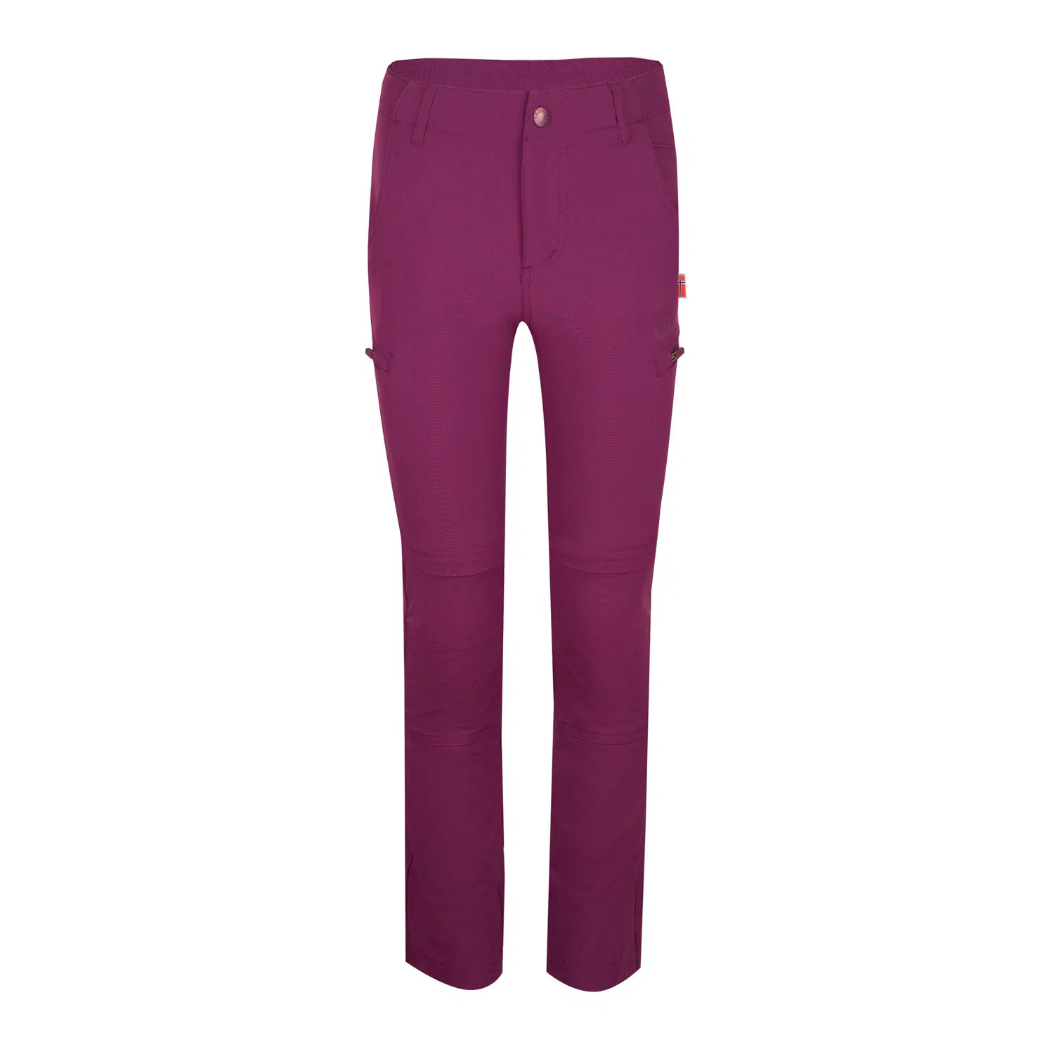 Детские спортивные штаны с отстегивающимися штанинами Kjerag Zip Off Pants Trollkids, Maulbeerfarben
