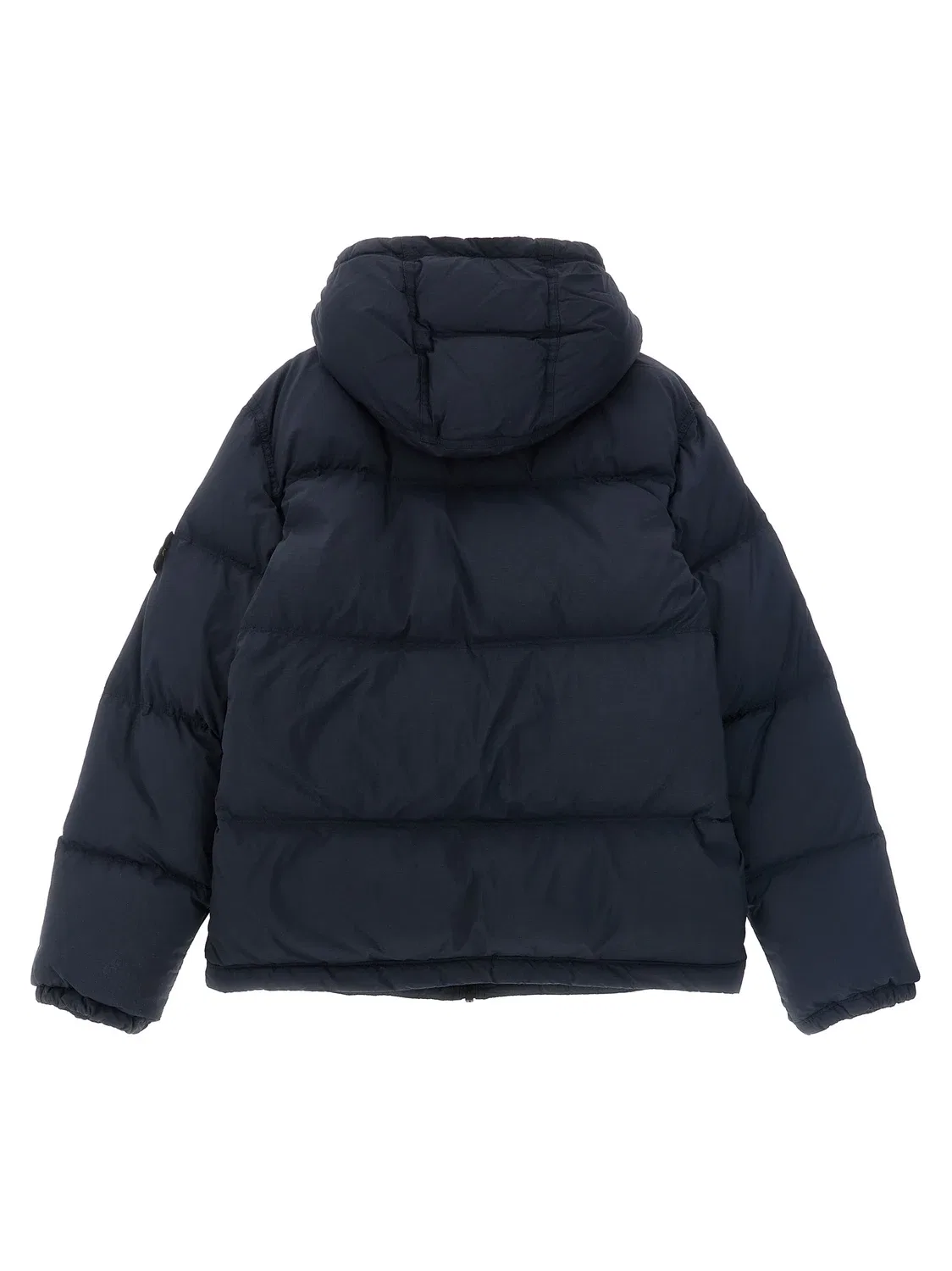 Пуховик Badge Stone Island Stone Island Junior, синий — фото 2