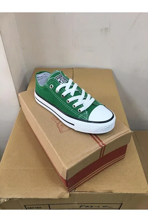 Детские кеды для мальчиков деним Rabellashoes, Green