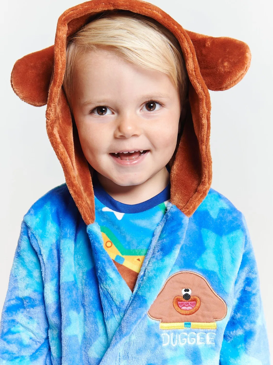 Халат Hey Duggee Dressing Gown Brand Threads, синий — фото 3