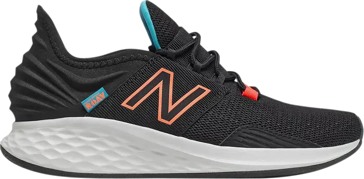 

Кроссовки New Balance Wmns Fresh Foam Roav 'Black Citrus', черный, Черный;серый, Кроссовки New Balance Wmns Fresh Foam Roav 'Black Citrus', черный