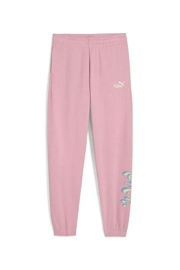 Детские спортивные штаны для девочек с принтом Tweenerverse Puma, Pink