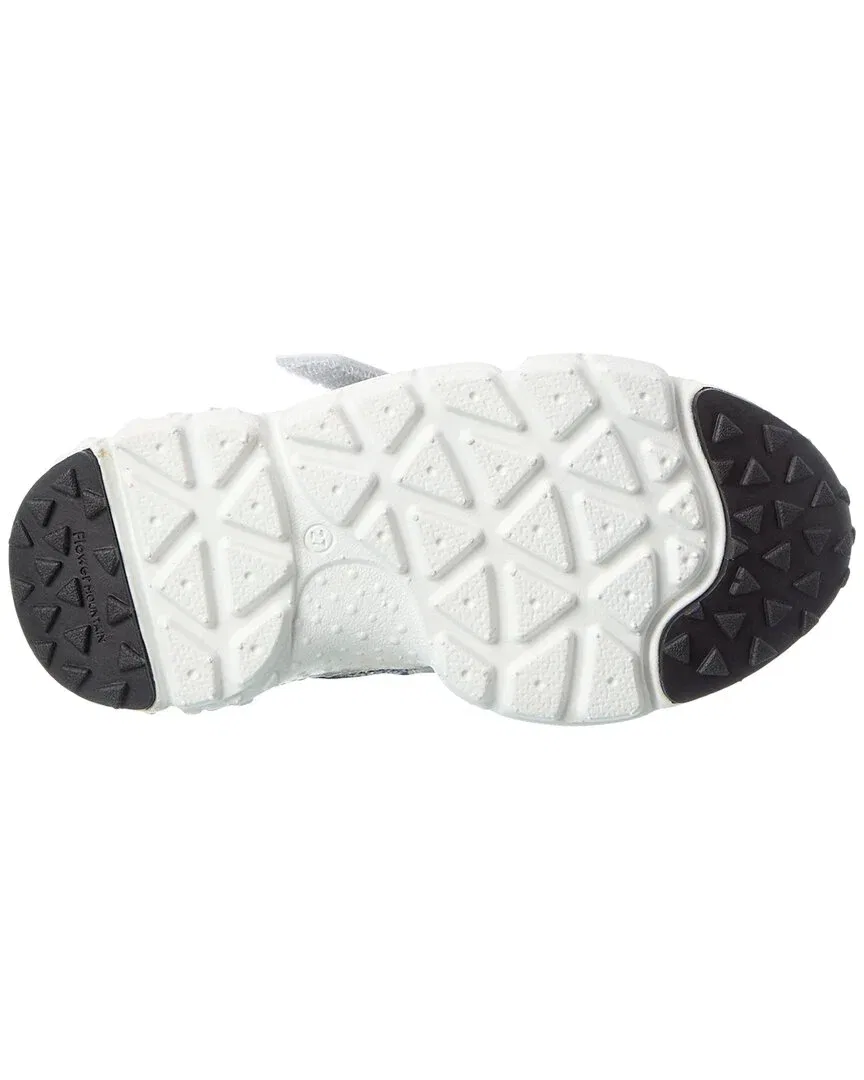 Детские кроссовки кожаные на липучках Naturino Yamano 3 Junior Leather Sneaker White — фото 4