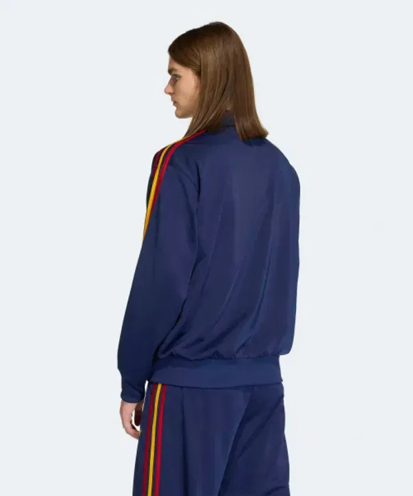 Тренировочная куртка Firebird, Adidas, темно-синий, желтый, красный — фото 2