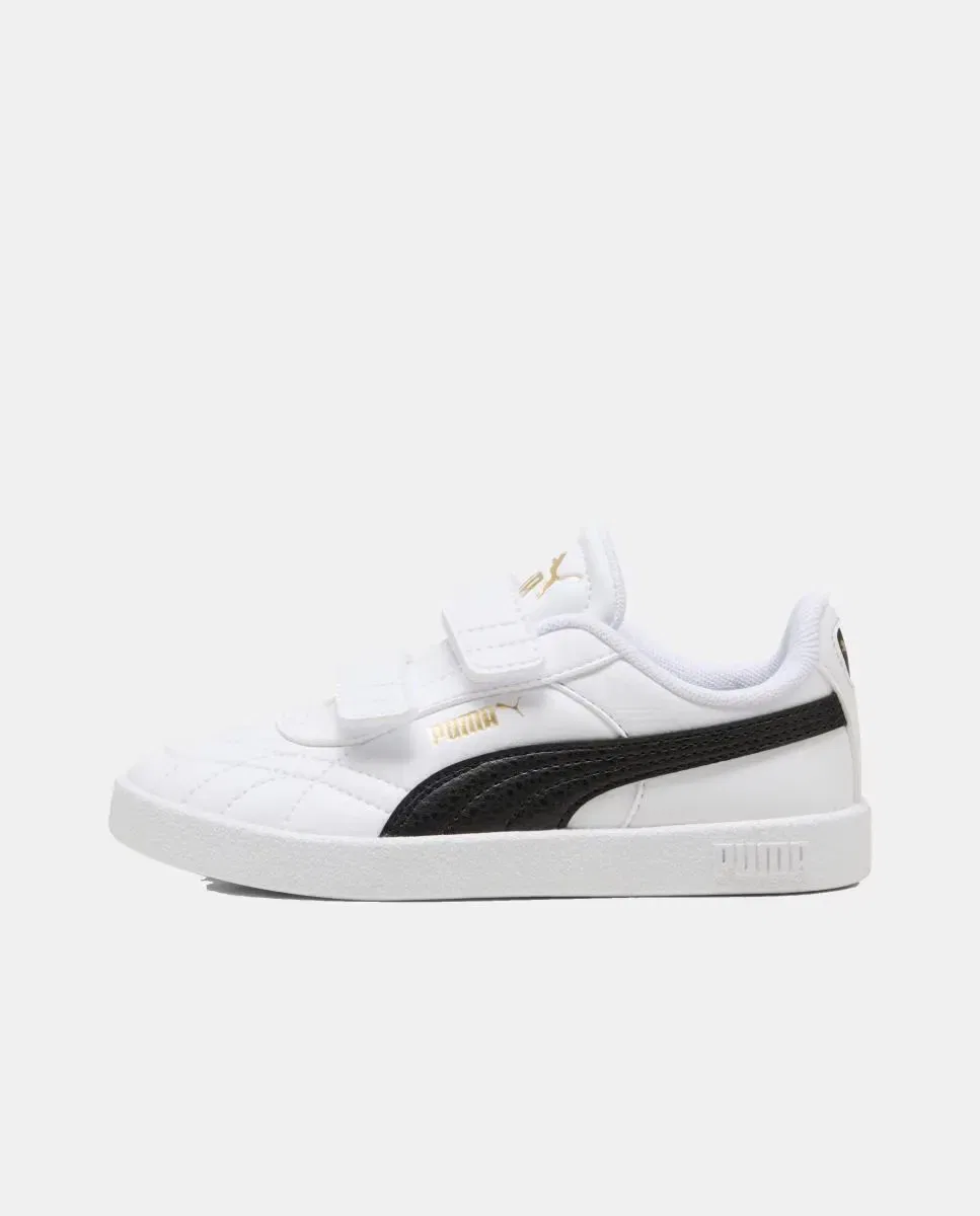 Детские кроссовки для мальчиков Puma Club II Indoor V PS, Blanco — фото 4