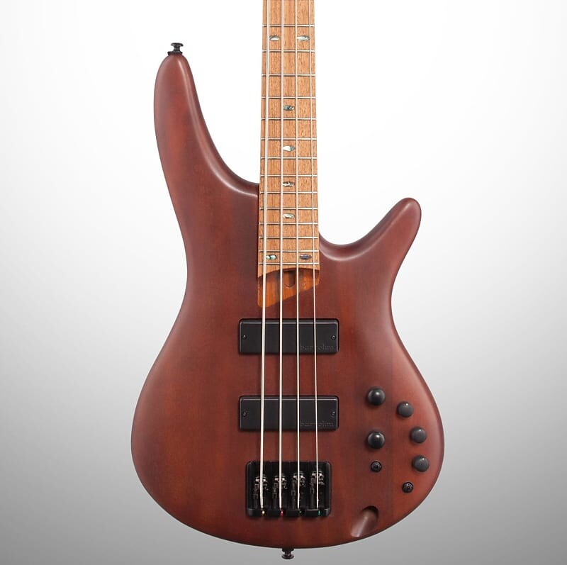 

Бас-гитара Ibanez SR500E, коричневое красное дерево SR500EBM