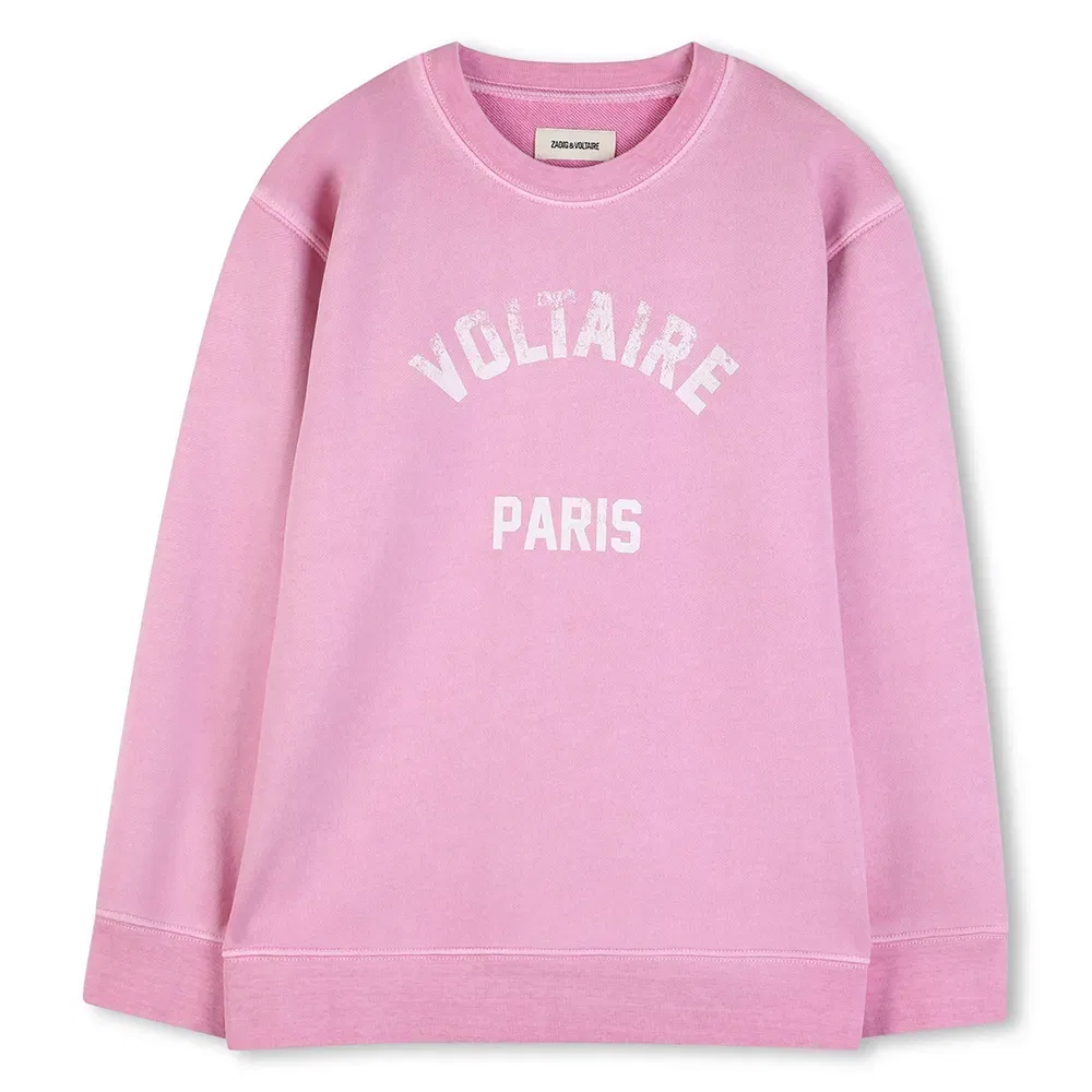 Свитшот X60540 Zadig & Voltaire, розовый