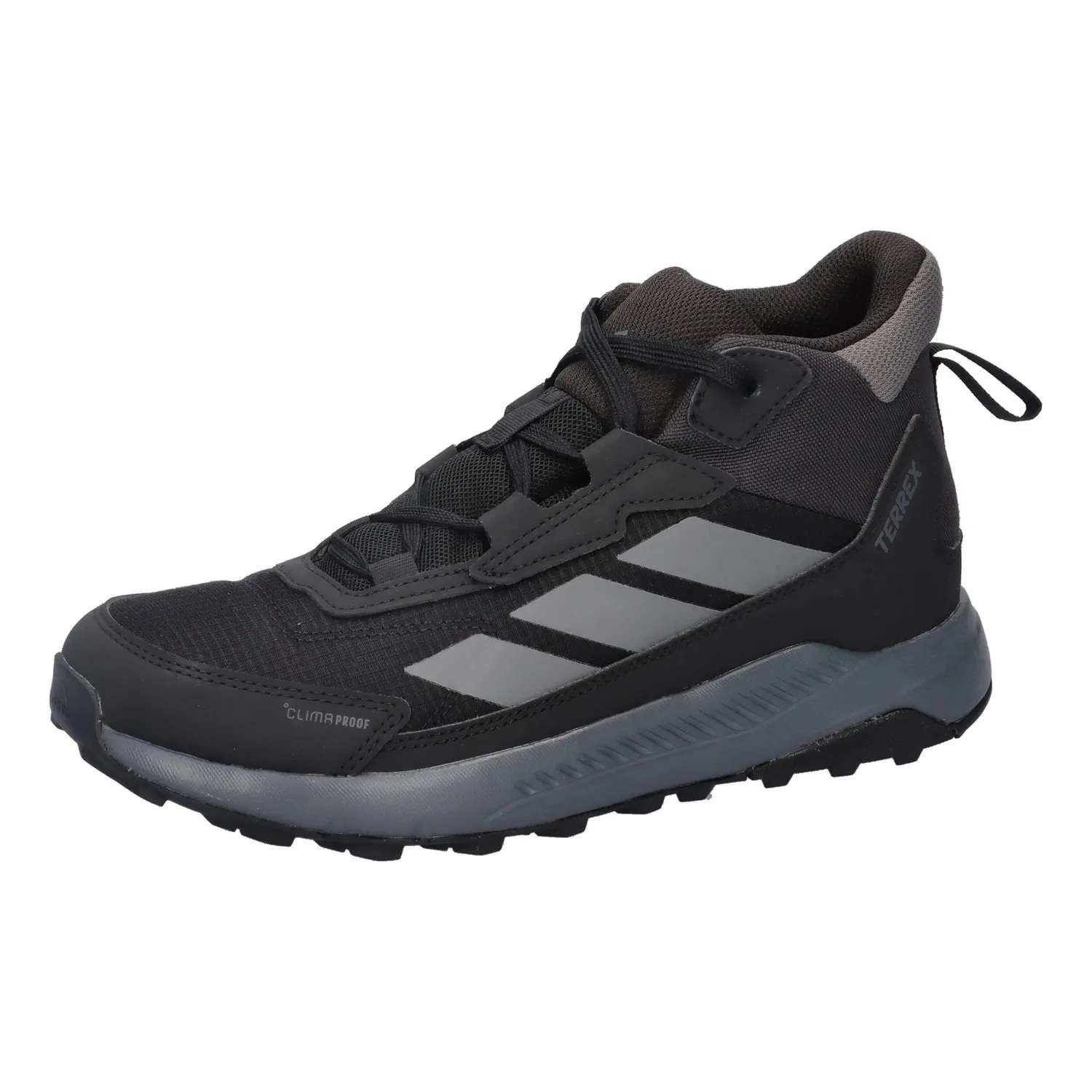 Детские походные ботинки Anylander Mid CP J Adidas, Цвет Schwarz Grau Schwarz