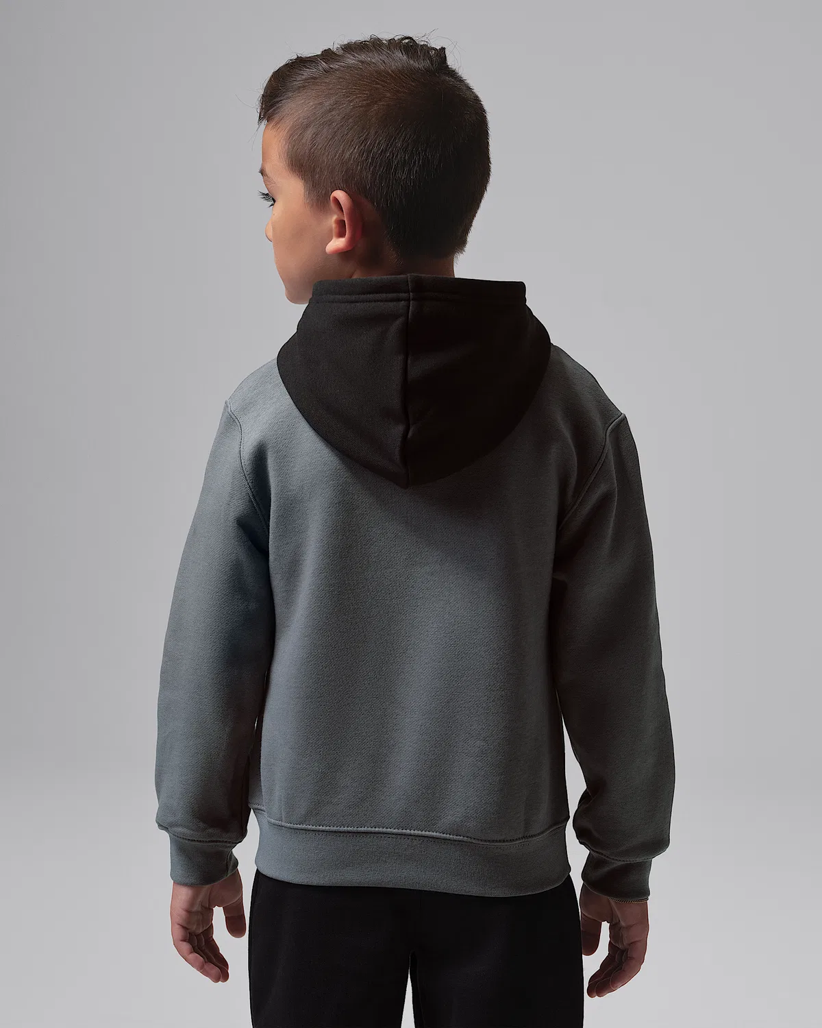 Детская толстовка Jordan Brooklyn Fleece, Black — фото 2
