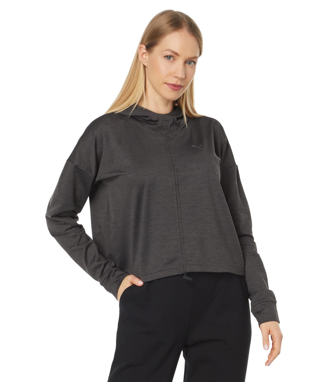 

Толстовка Puma Train Cloudspun Pullover, черный