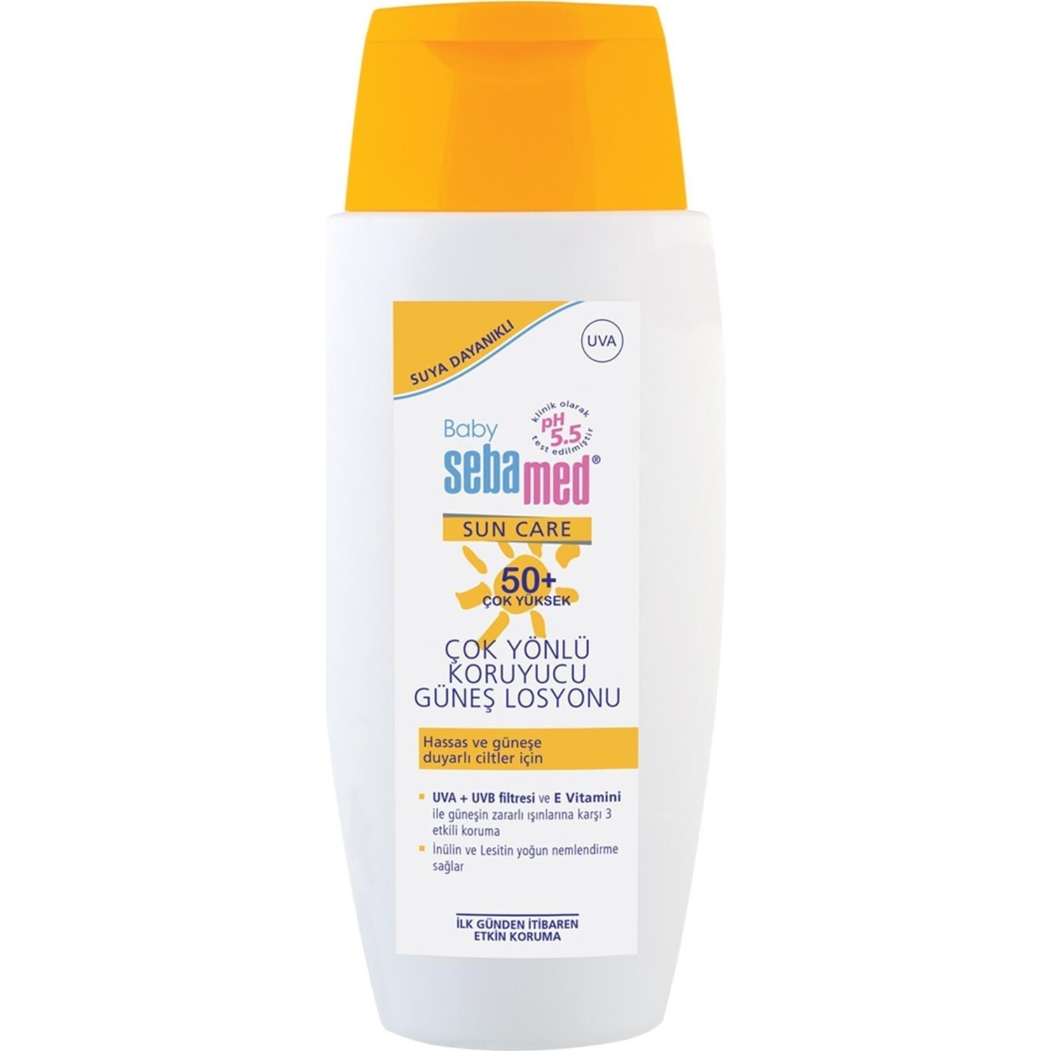 

Мультизащитный детский лосьон Sebamed Baby SPF 50+, 150 мл