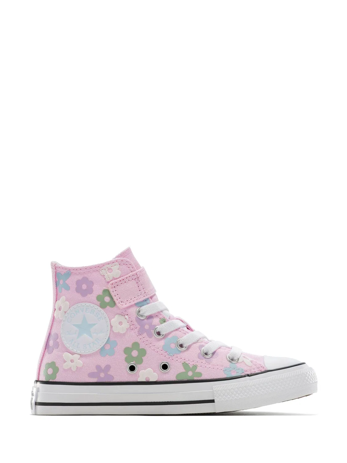 Кеды Converse Chuck Taylor Easy On Bubble Flowers, розовый