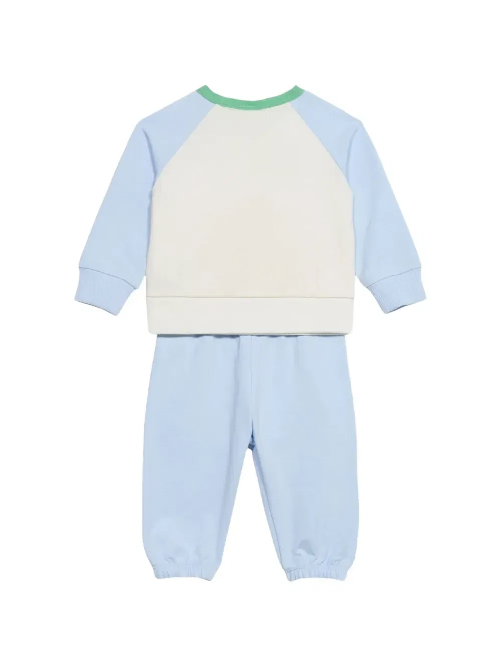 Комплект брюк с логотипом из двух предметов Versace Kids, синий — фото 2