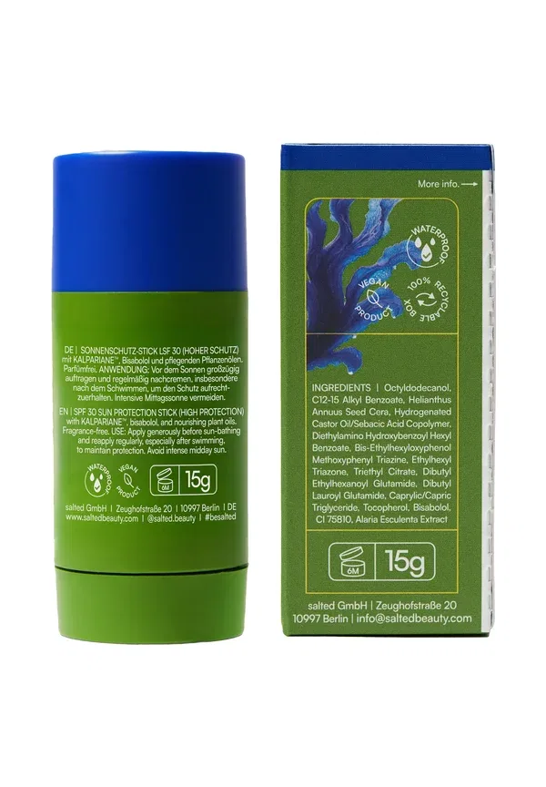 Lsf 30 sonnenschutz-stick sunsurfer - защита от солнца 15 г Salted. — фото 3
