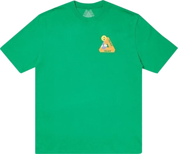 

Футболка Palace Tri-Smiler T-Shirt 'Green', зеленый