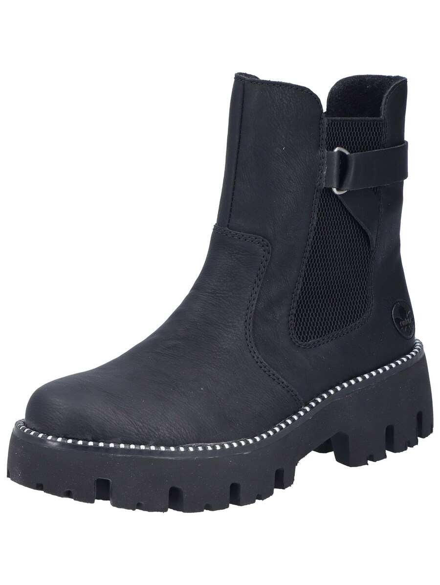 Ботинки женские челси Rieker Chelsea Boots на толстой подошве, черный