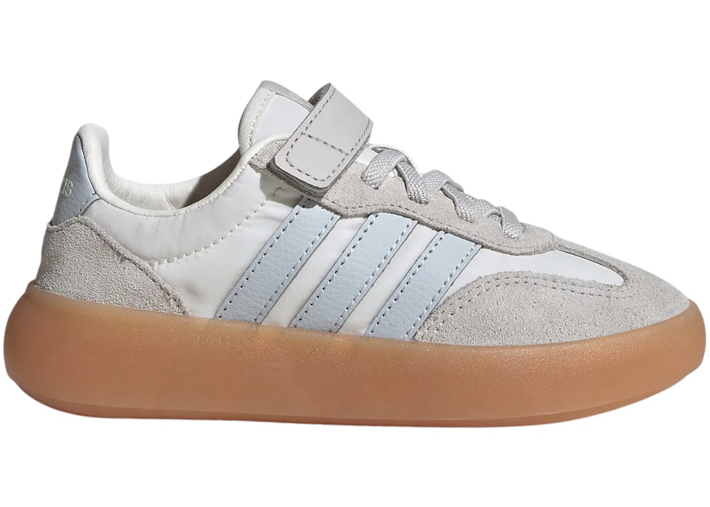 Детские кроссовки с закрытой пяткой Adidas Barreda Decode, Core White Halo Blue Grey One