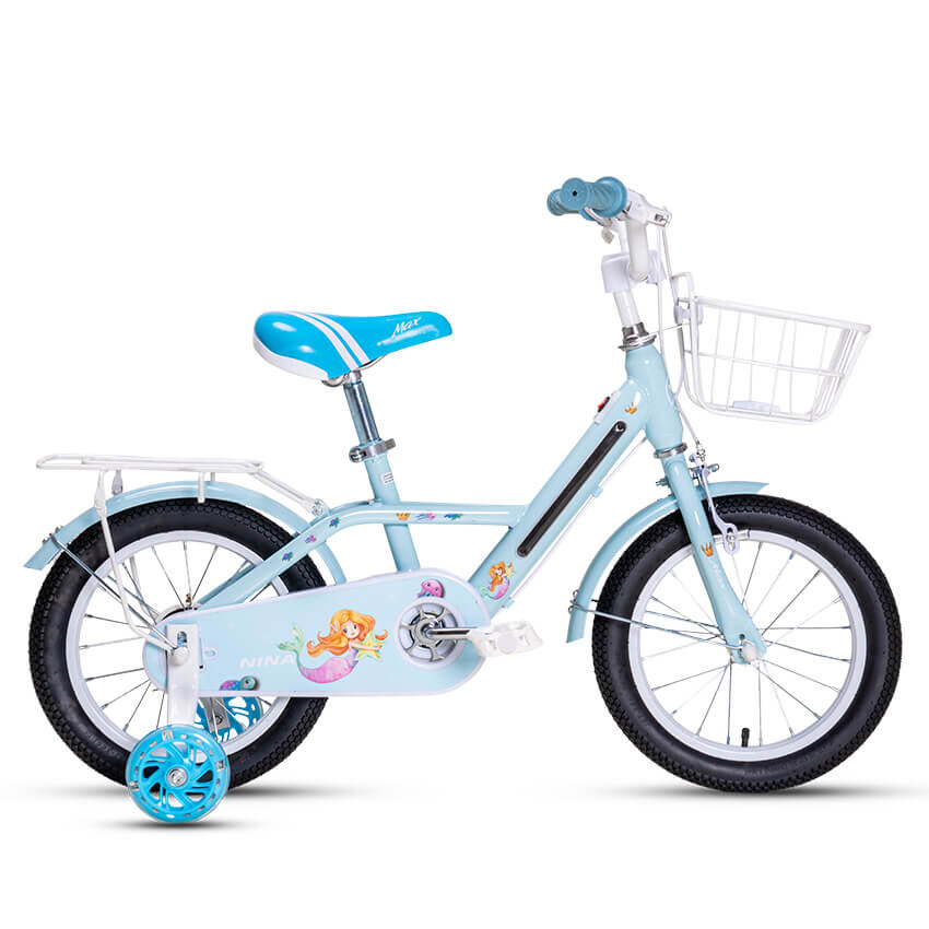 

Велосипед детский MAX BIKE Nina 14", голубой