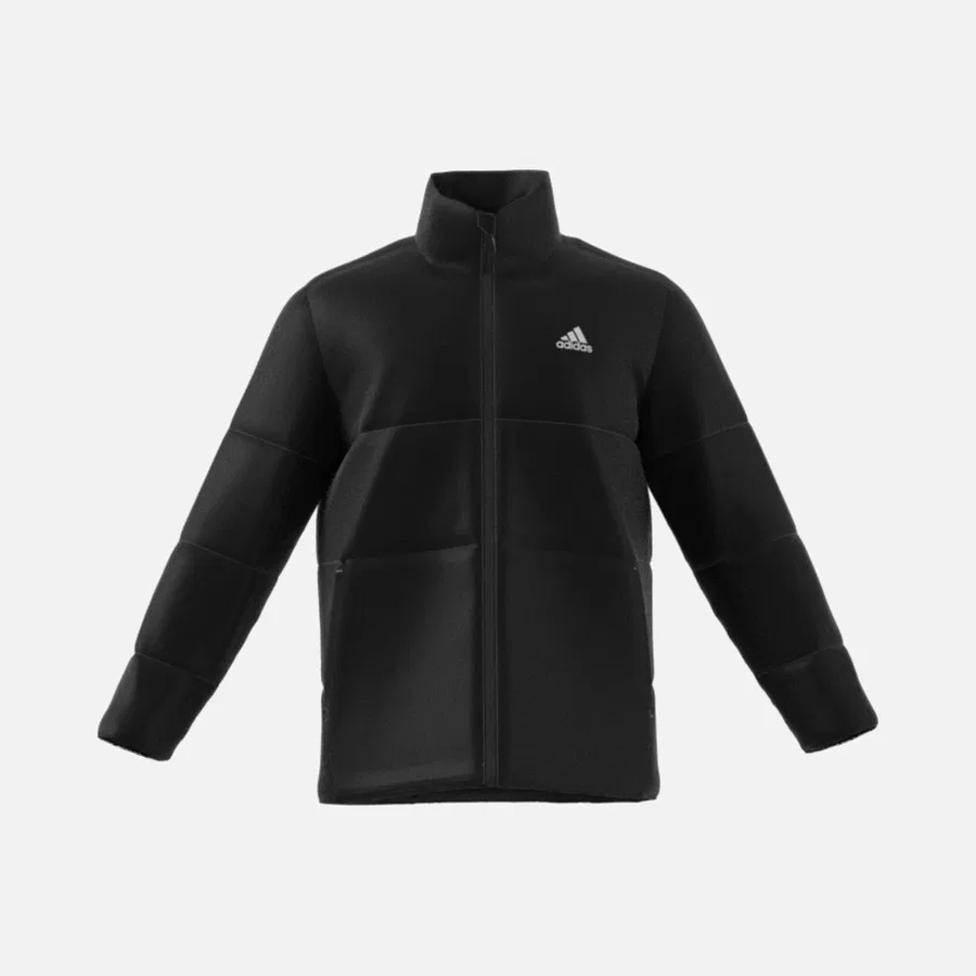 Утепленная куртка Sportswear BSC 3-Stripes Insulated Full-Zip adidas, Черный — фото 2