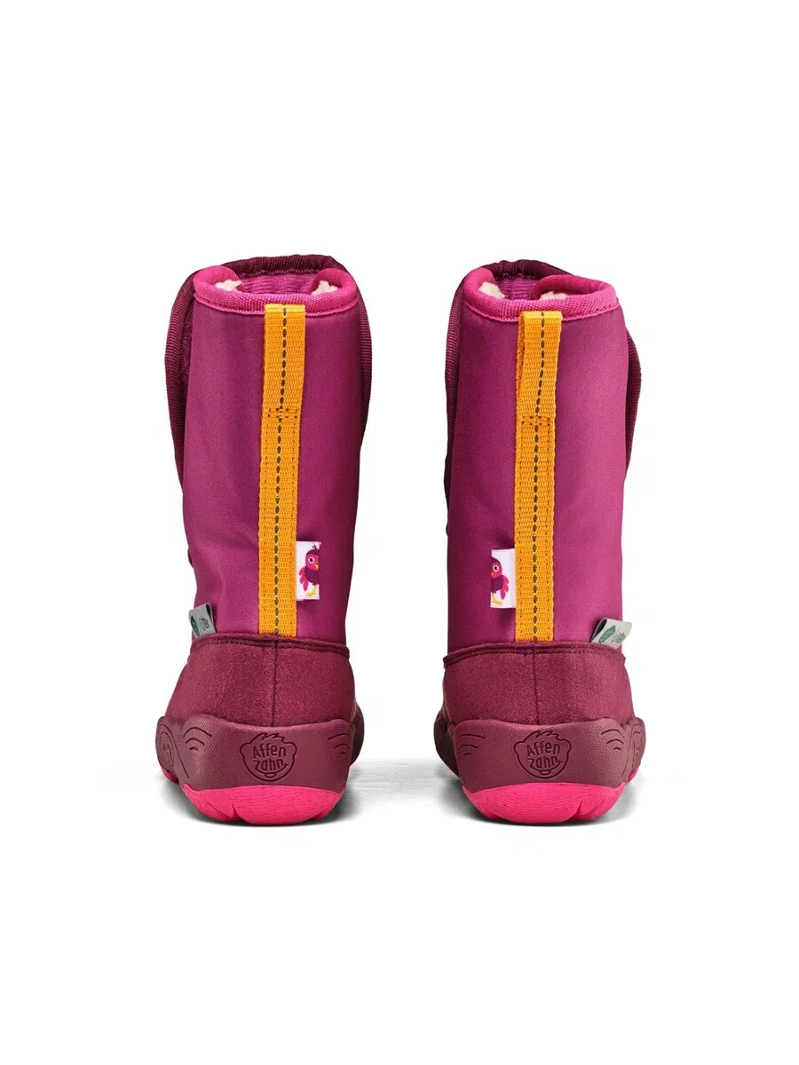 Ботинки Affenzahn 'Winterstiefel Vegan Freezy' фиолетового цвета — фото 3