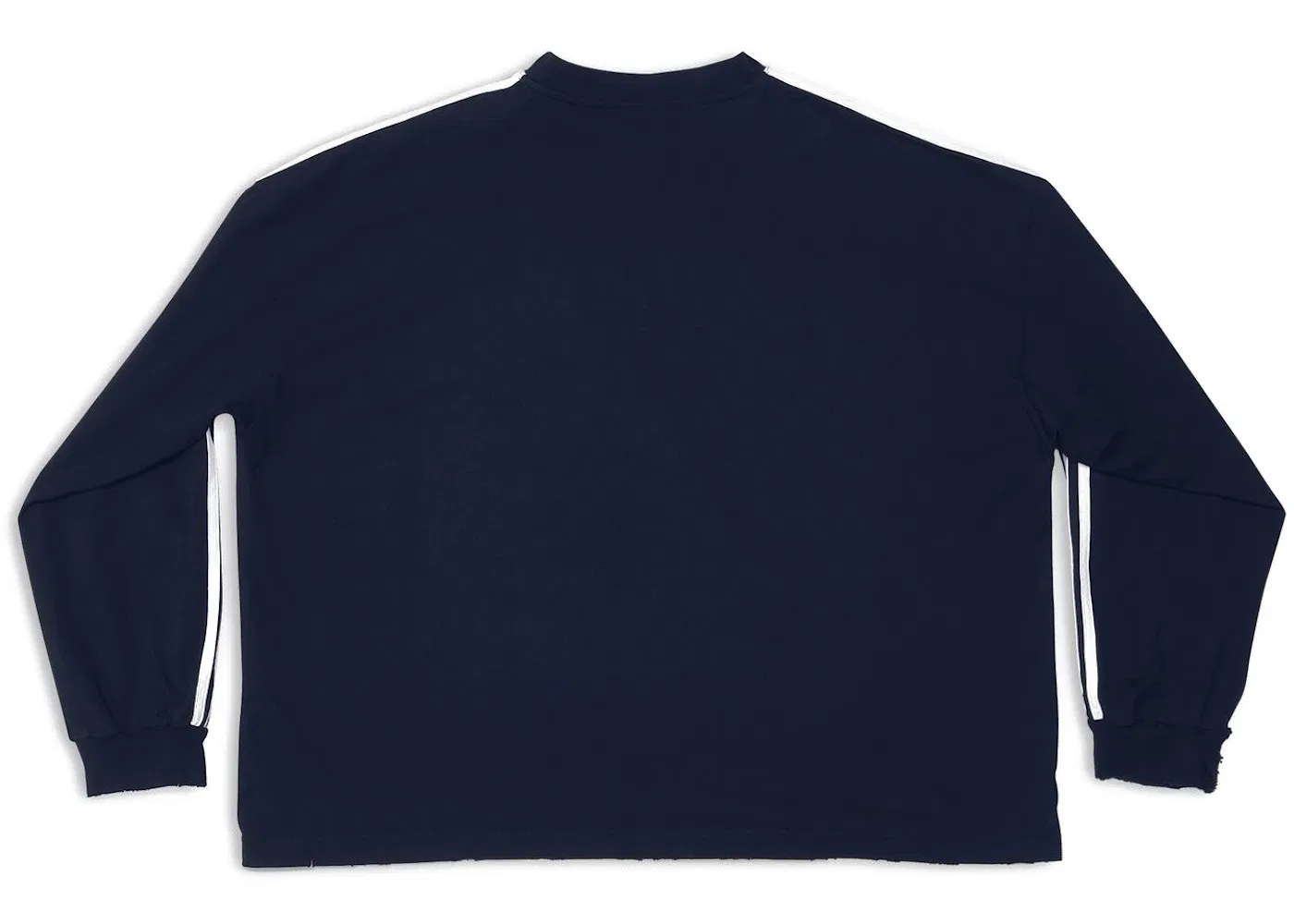 Мужская футболка с длинным рукавом Balenciaga x Adidas L/S T-Shirt, Navy — фото 2