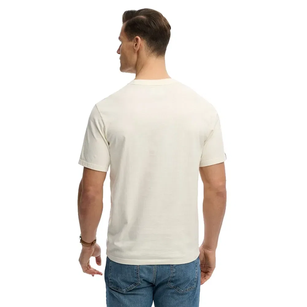 Футболка свободного кроя Superdry Maritime Loose Fit Superdry, бежевый — фото 2