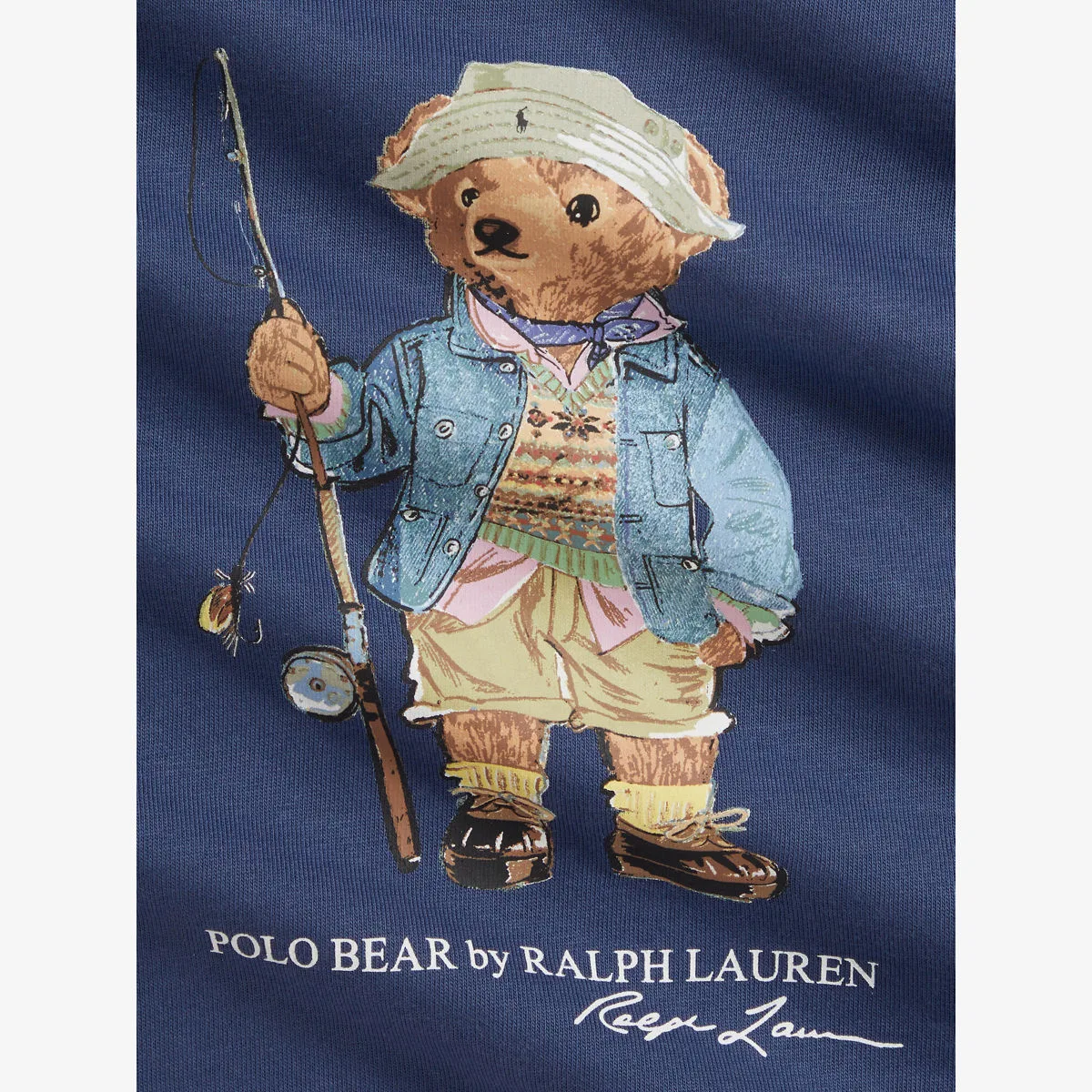 Детский комплект из хлопковой футболки и шорт с фирменным принтом Polo Ralph Lauren — фото 2