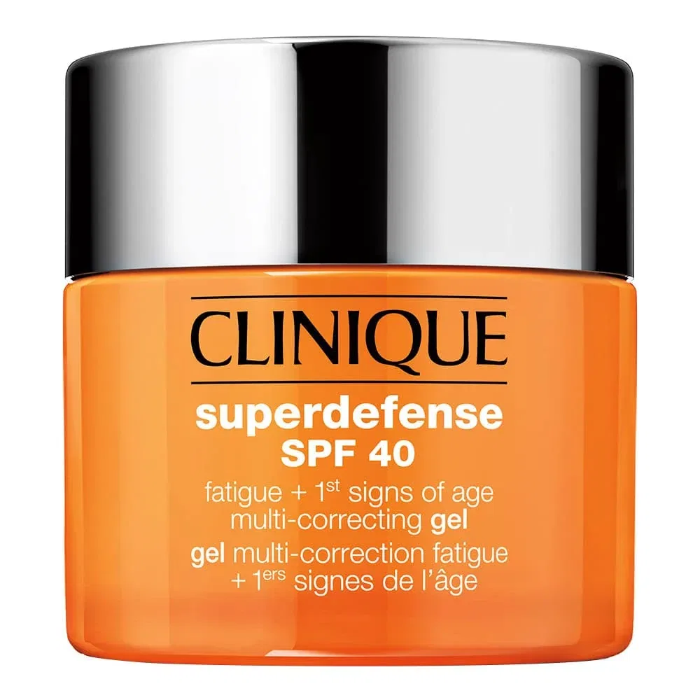 Гель для лица мультикорректирующий с SPF 40 Clinique Superdefense, 50 мл