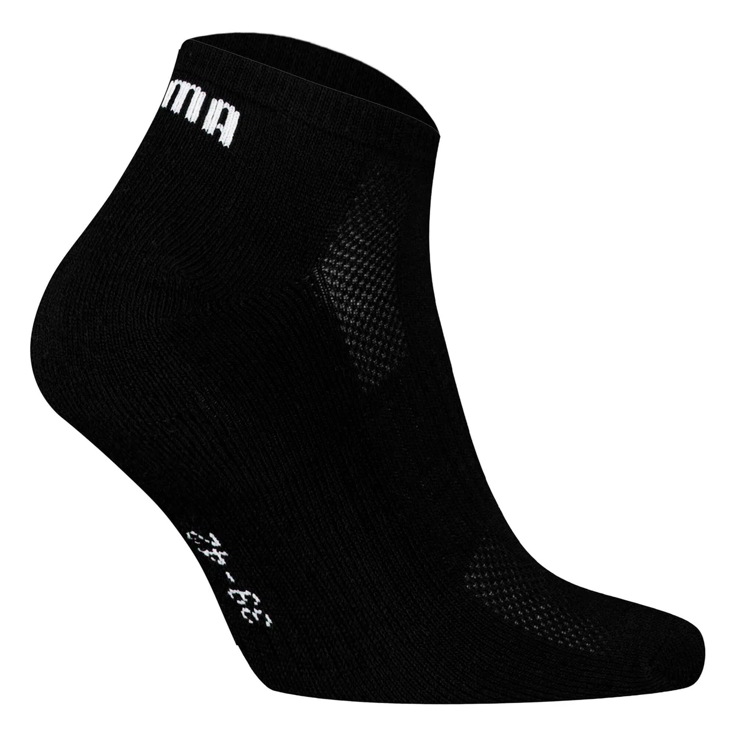 Детские носки с амортизацией Puma Stretch-Cushioned Sneaker 12P, Schwarz — фото 3