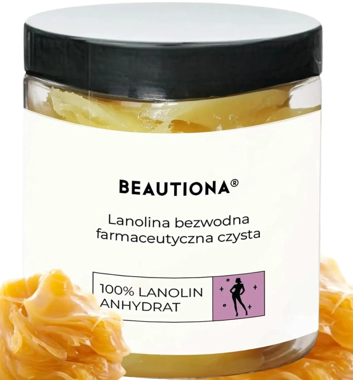 Ланолин 200 г, 100% чистый, фармацевтический, BEAUTIONA