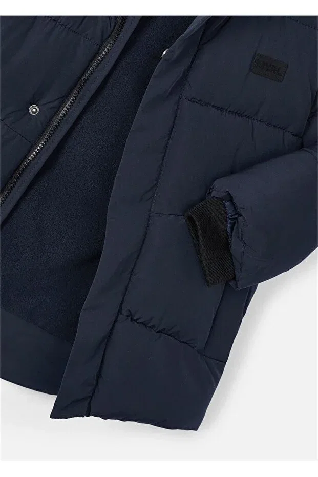 Детское зимнее пальто для мальчиков Mayoral, Navy Blue — фото 4