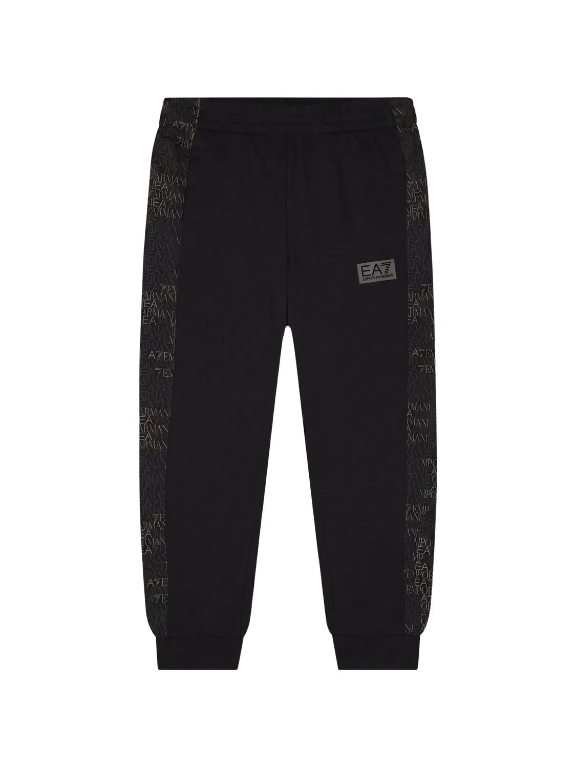 Спортивные брюки с нашивкой-логотипом Ea7 Emporio Armani, черный