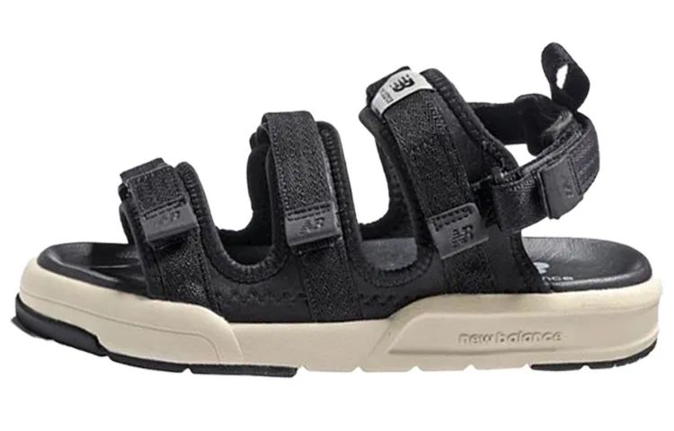 Детские спортивные сандалии с регулируемыми ремешками New Balance, Black