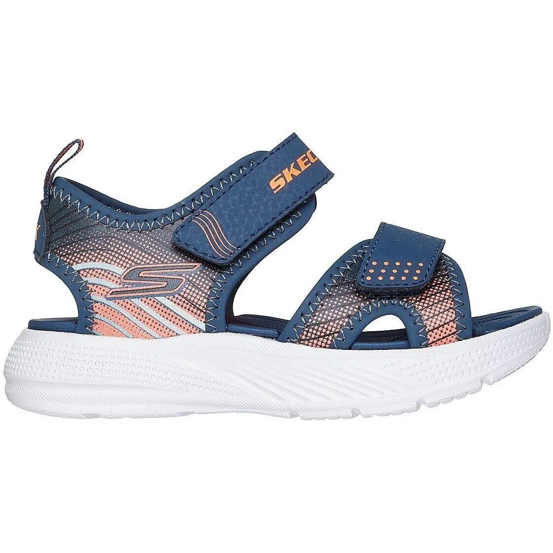 Детские сандалии Skechers Microspec-splash, Blau — фото 3