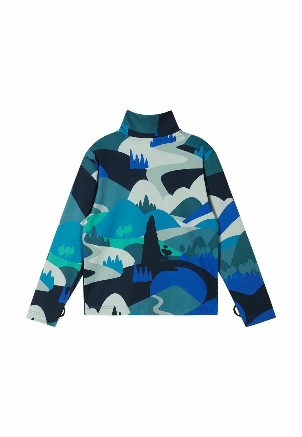 Флисовый свитер, iisisti унисекс - флисовая куртка Reima, Sparkly Blue — фото 3