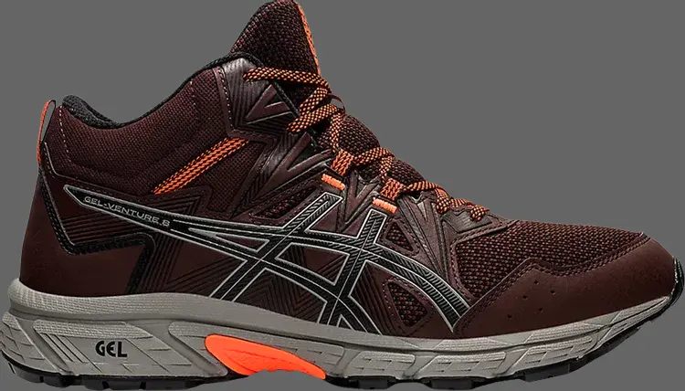 

Кроссовки gel venture 8 mt 'coffee clay grey' Asics, коричневый