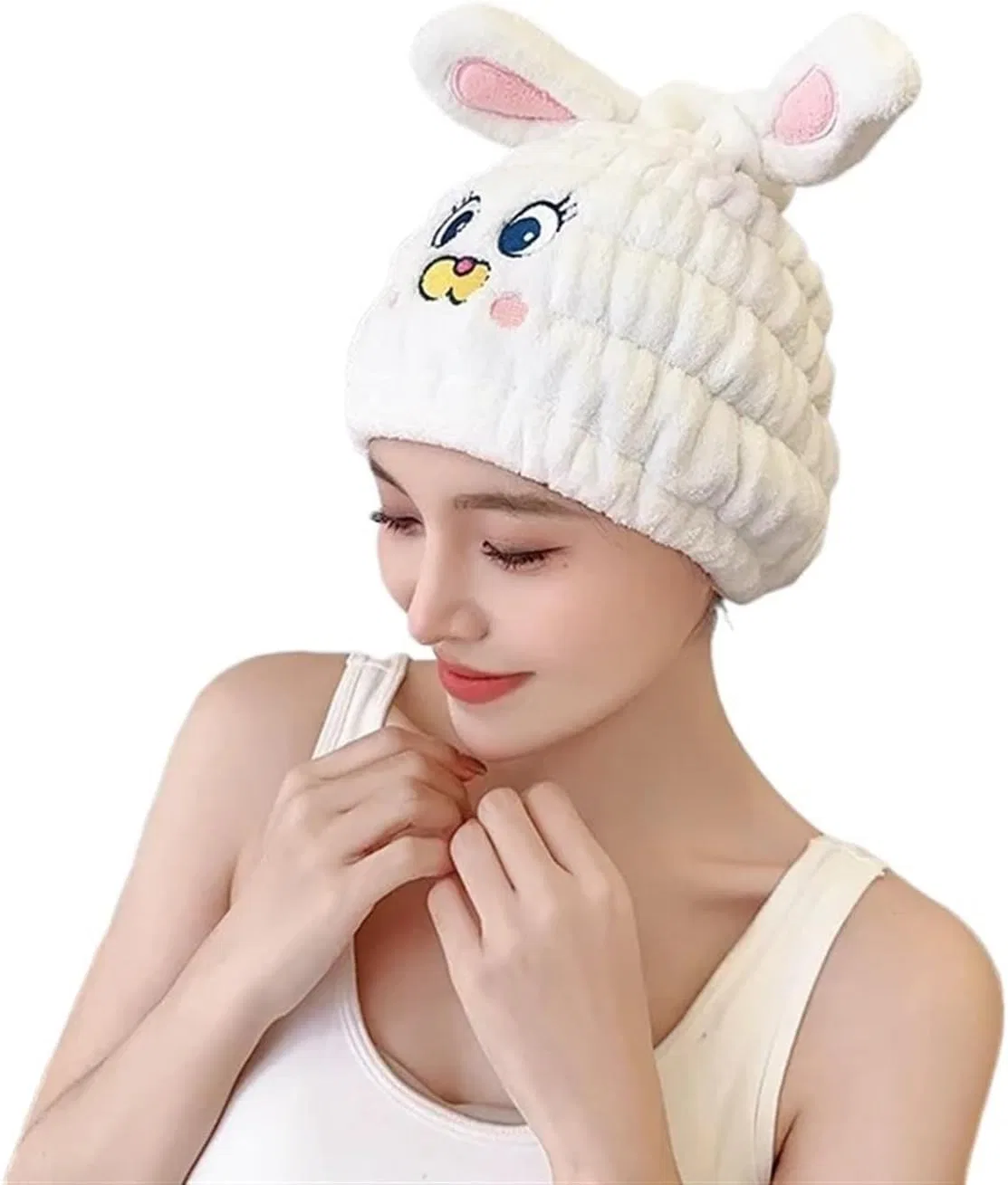 Шапочка для сушки волос TYNXK, из микрофибры, 20x20 см