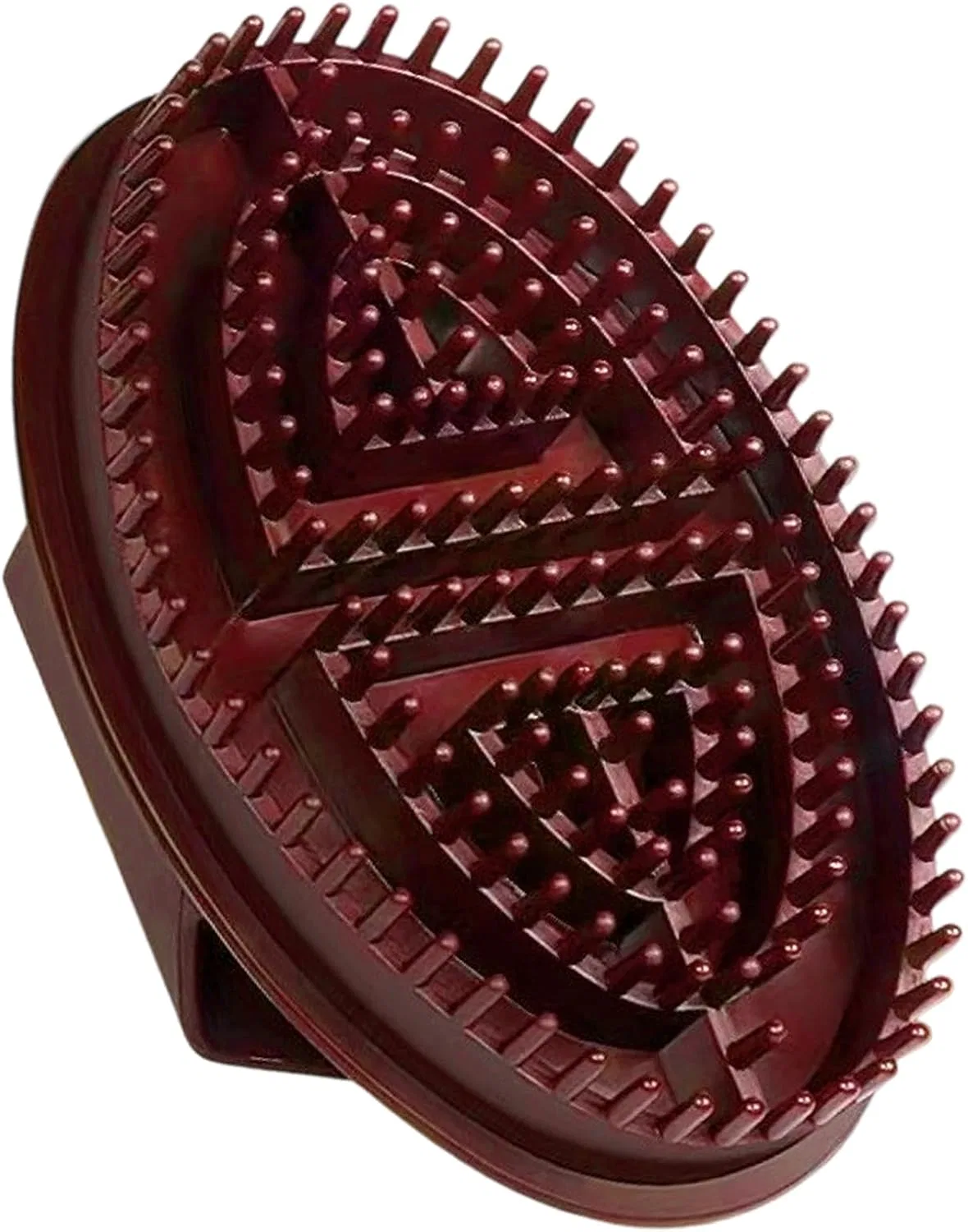 Массажная щетка для меридианов, силиконовая, 1 шт, 12x8x6 см Generisch
