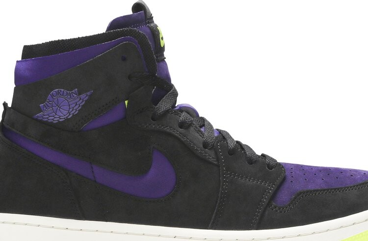 Кроссовки Wmns Air Jordan 1 High Zoom Halloween, фиолетовый — фото 2