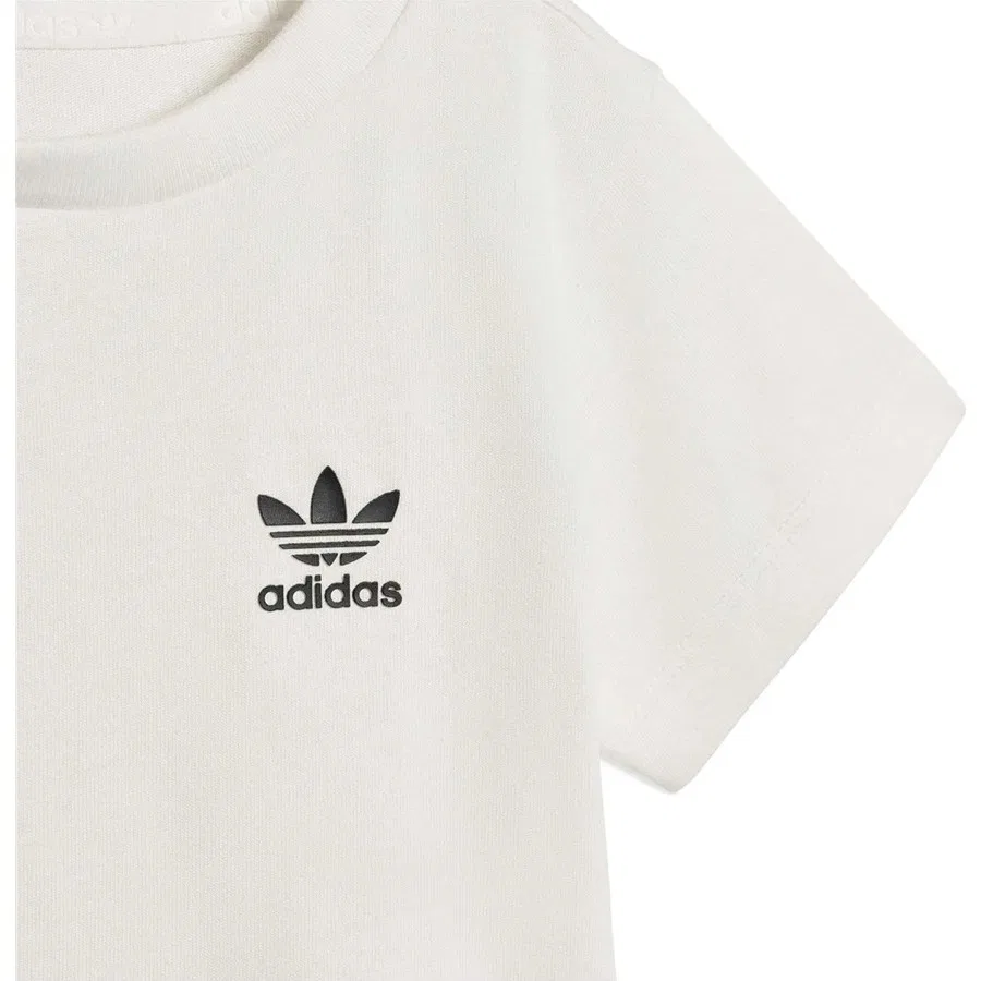 Детский спортивный комплект с длинным рукавом adidas, Розовый — фото 4