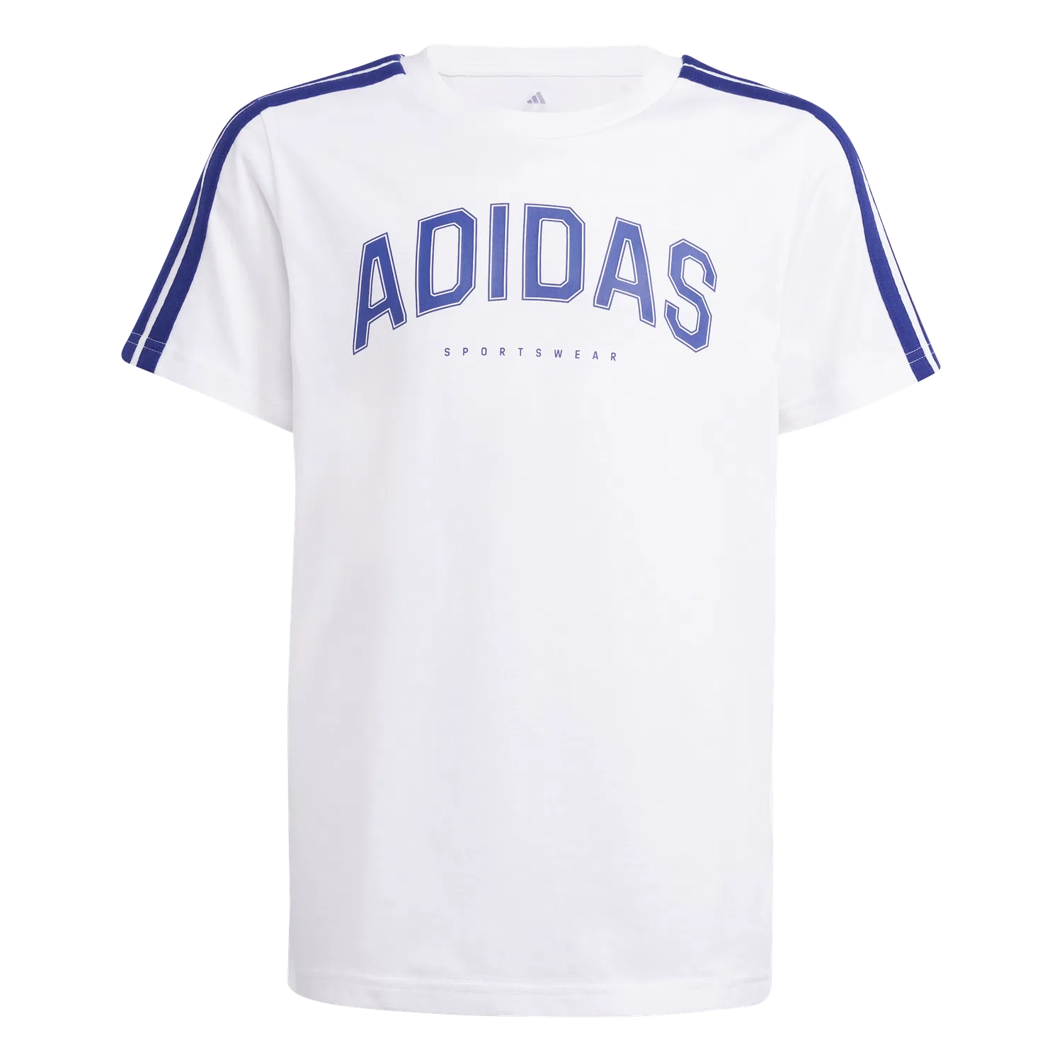 Детская футболка с коротким рукавом Adidas, белый