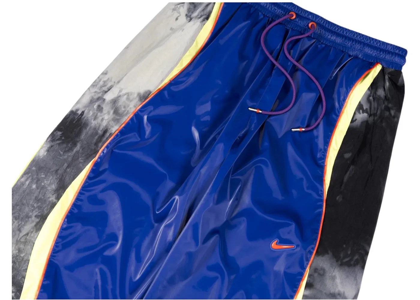 Мужские спортивные штаны с контрастными вставками Nike Project F.R.O.G. Track Pant Nike, Deep Night Light Crimson — фото 2