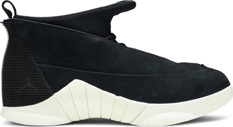 

Кроссовки PSNY x Air Jordan 15 Retro Black Suede, черный