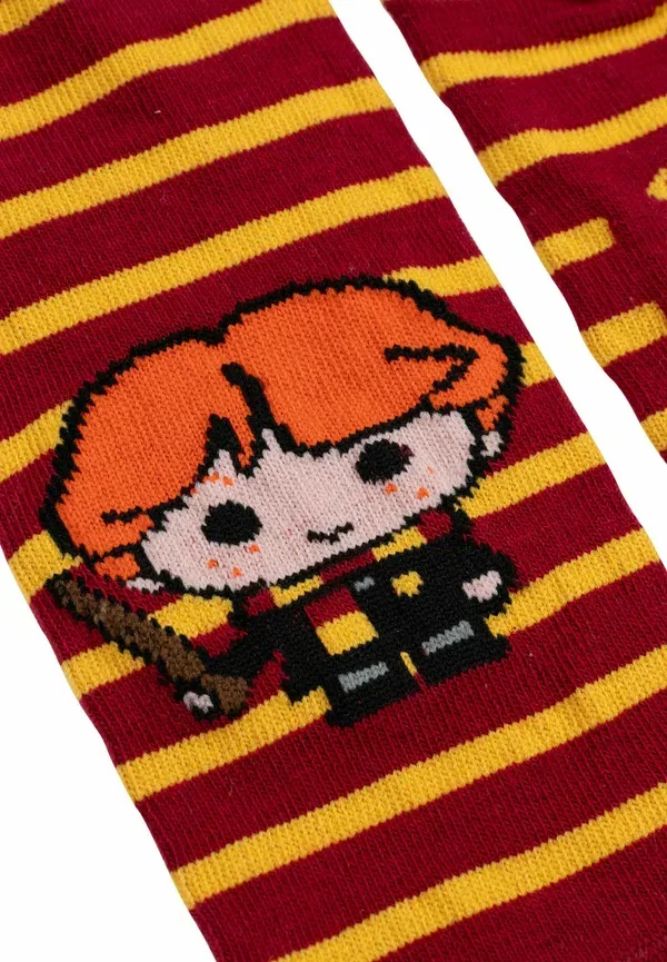 Носки Harry Potter, красный/серый — фото 4