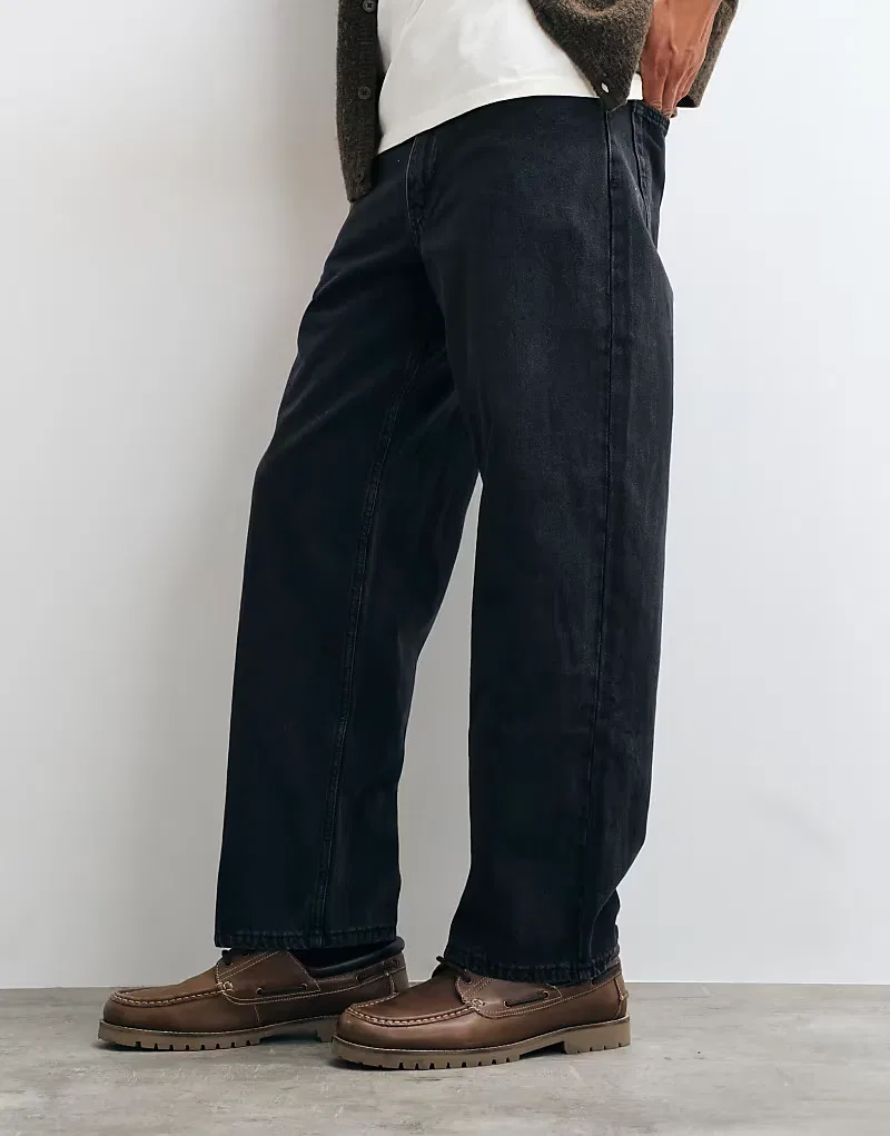 Свободные джинсы Levi's 578, черный