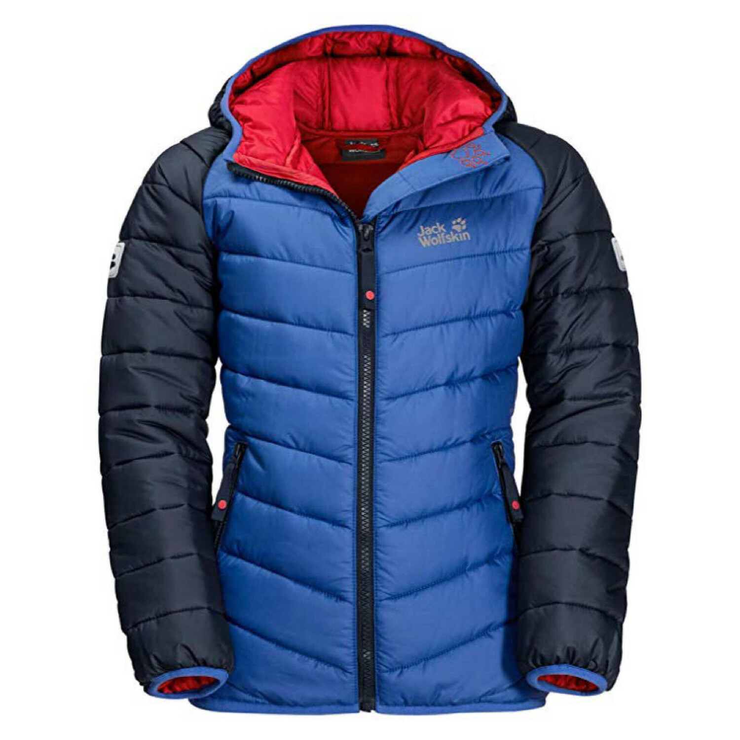 

Куртка Jack Wolfskin K Zenon, синий/черный
