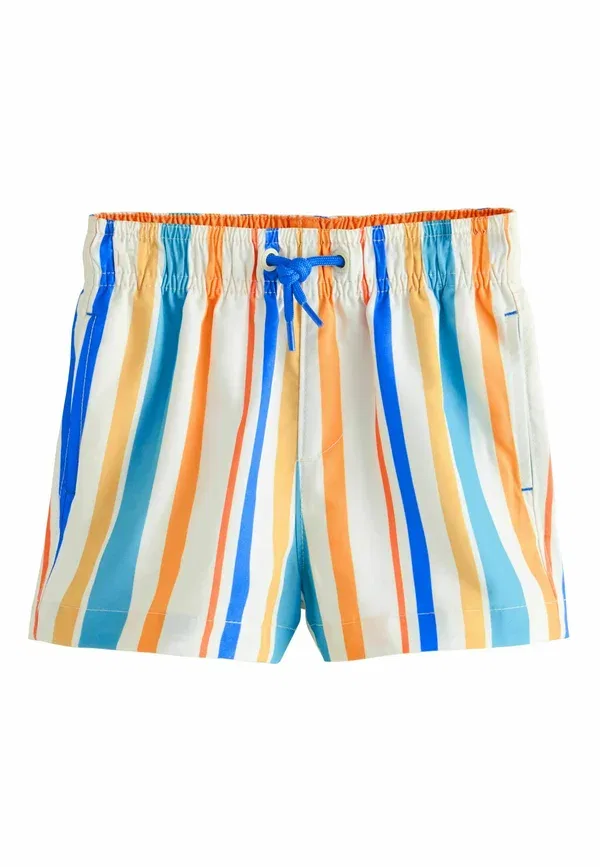 Плавки 2 шт, Regular fit, Swim shorts, Next, белый/оранжевый — фото 2