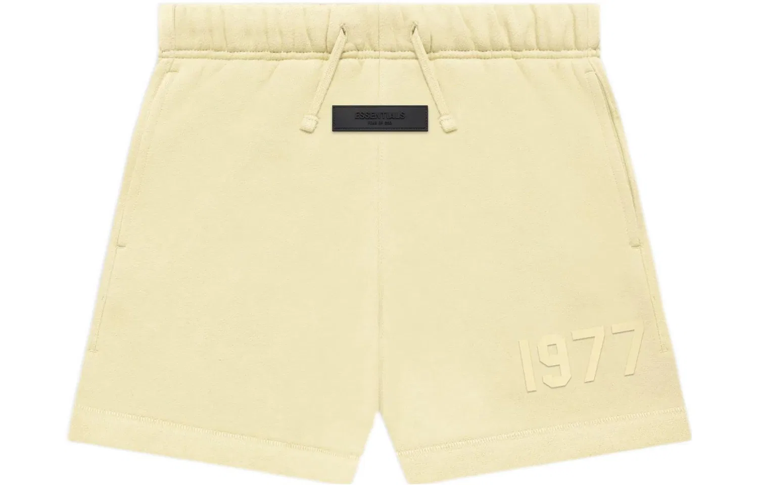 Детские шорты хлопковые Fear Of God Essentials, Canary Yellow