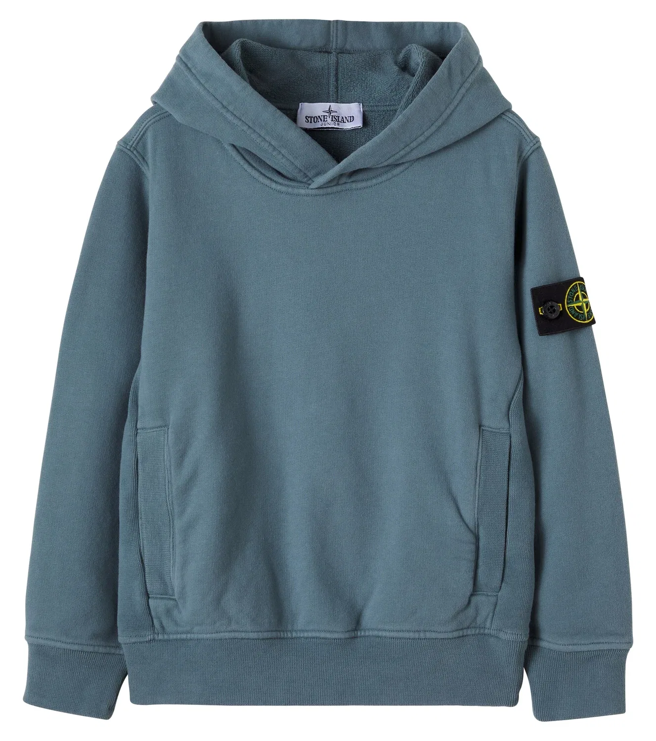 Худи с капюшоном Compass Stone Island Junior, синий